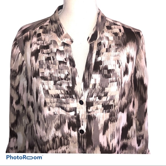 Chico’s Blouse Size 2 - Picture 2 of 6